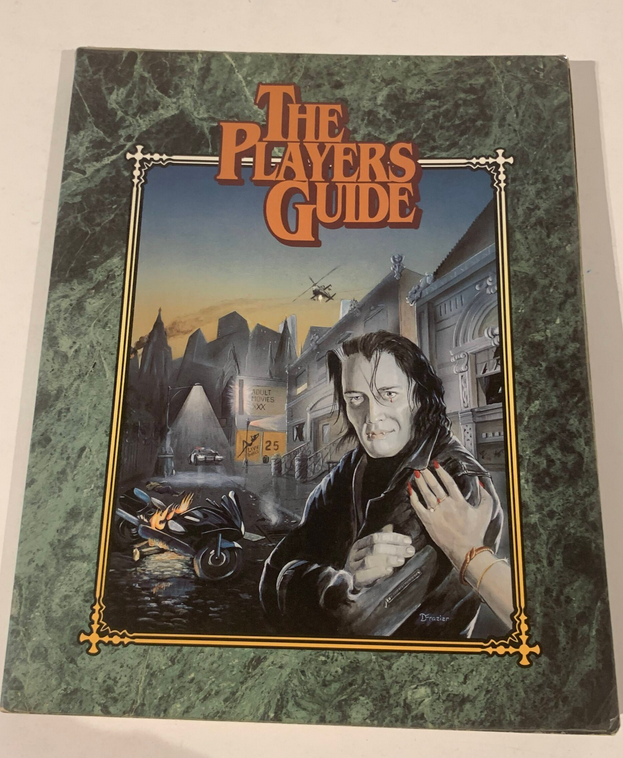 La portada de la Gu&iacute;a del jugador. La describo en el texto.